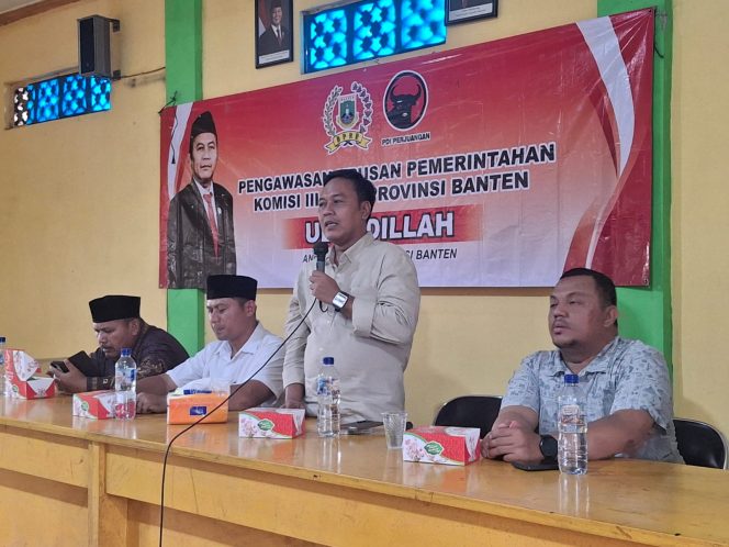 
					Anggota Fraksi PDIP DPRD Banten Ubaedillah Ajak Masyarakat Awasi Implementasi Perda Barang Milik Daerah