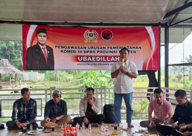 
					Anggota DPRD Banten Ubaedillah Gelar Pengawasan Urusan Pemerintahan di Lebak, Libatkan Pemuda Muhammadiyah